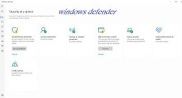 windows defender