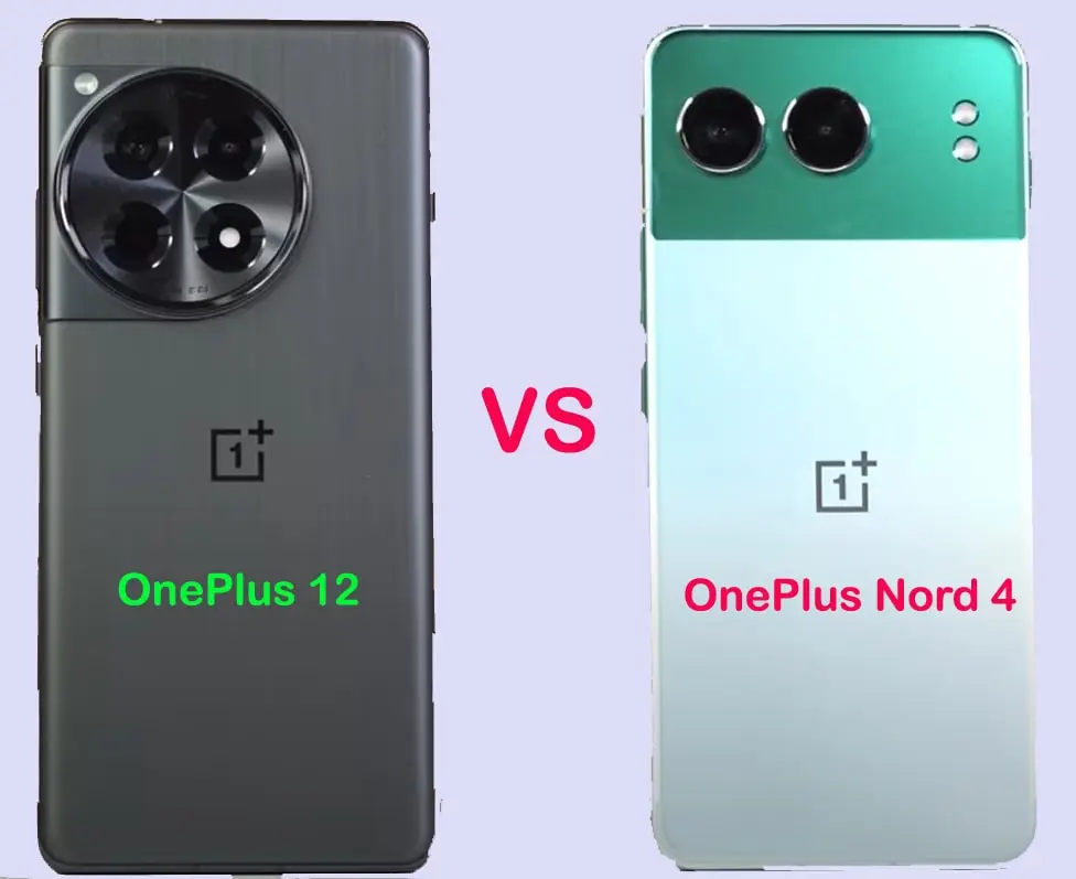 OnePlus 12 vs OnePlus Nord 4